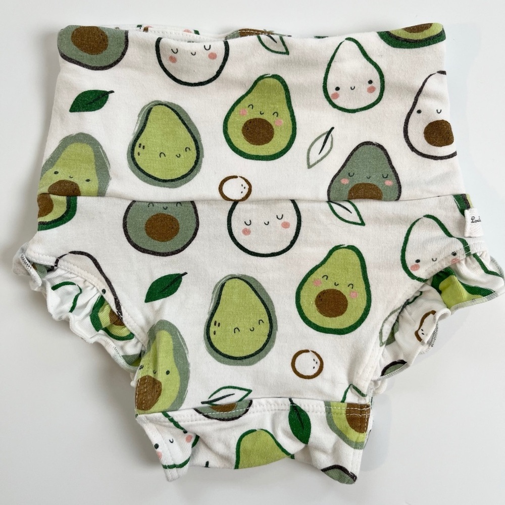 🇨🇦 Loulou Lollipop Cute Avocado Print Diaper Cover